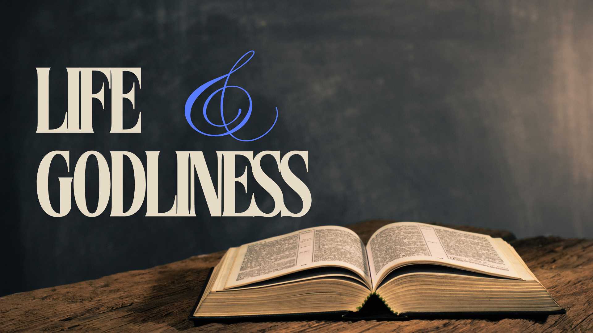 All Things That Pertain to Life and Godliness