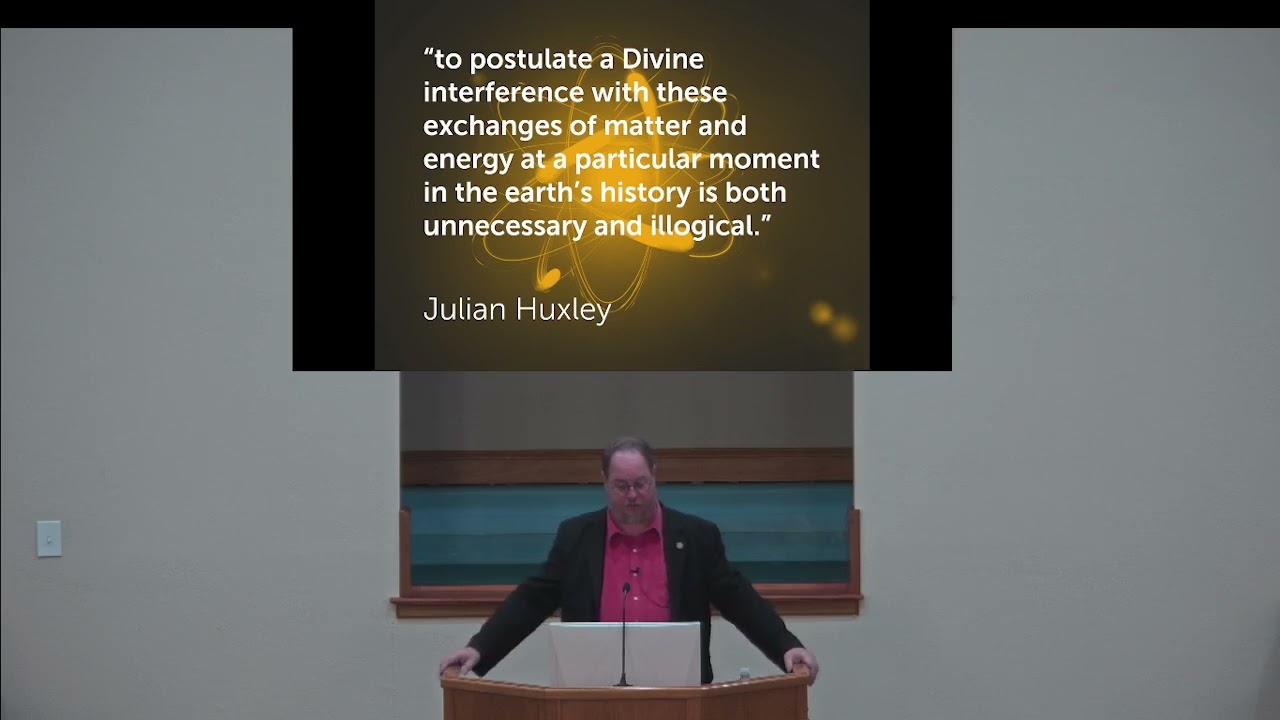 Science and the Bible: Theistic Evolution