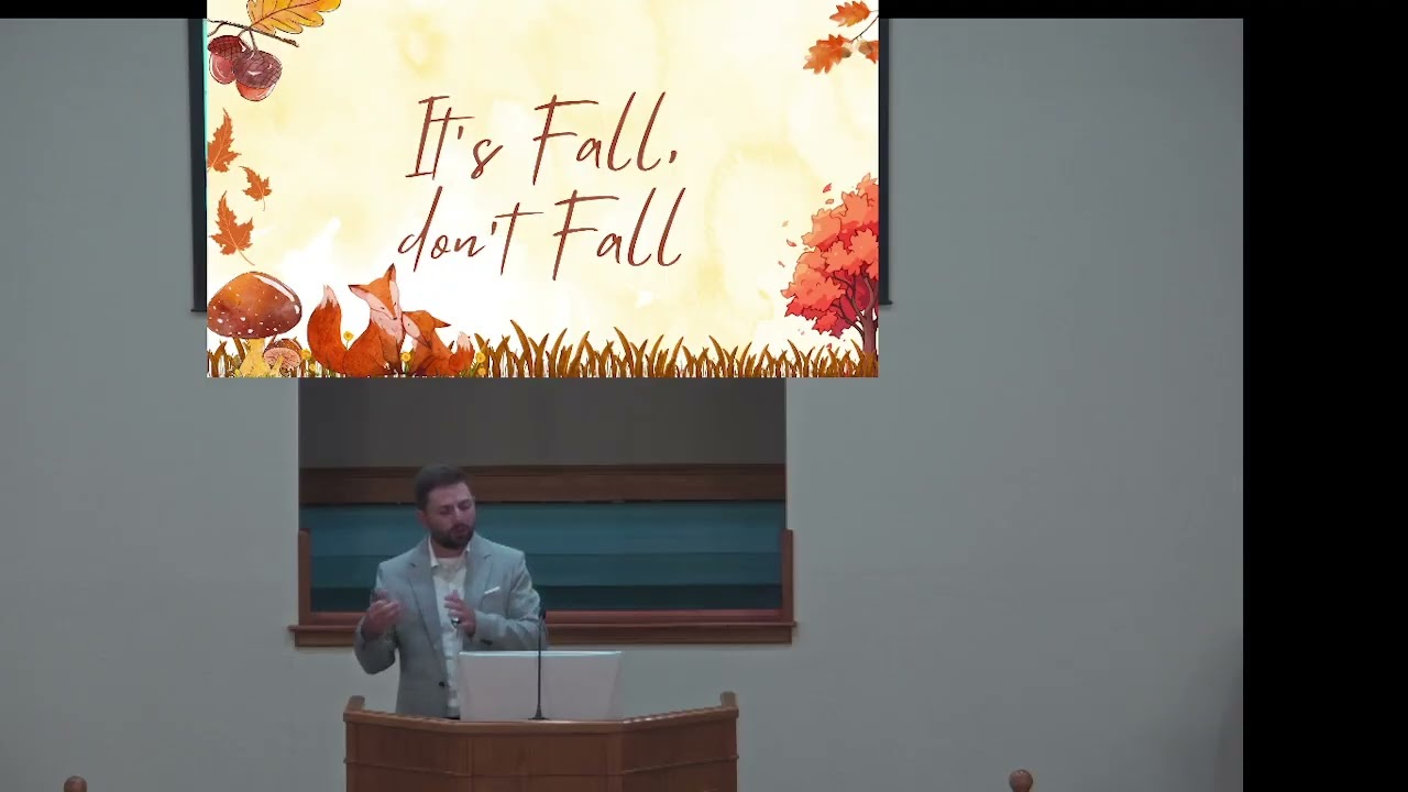 It’s Fall, don’t Fall
