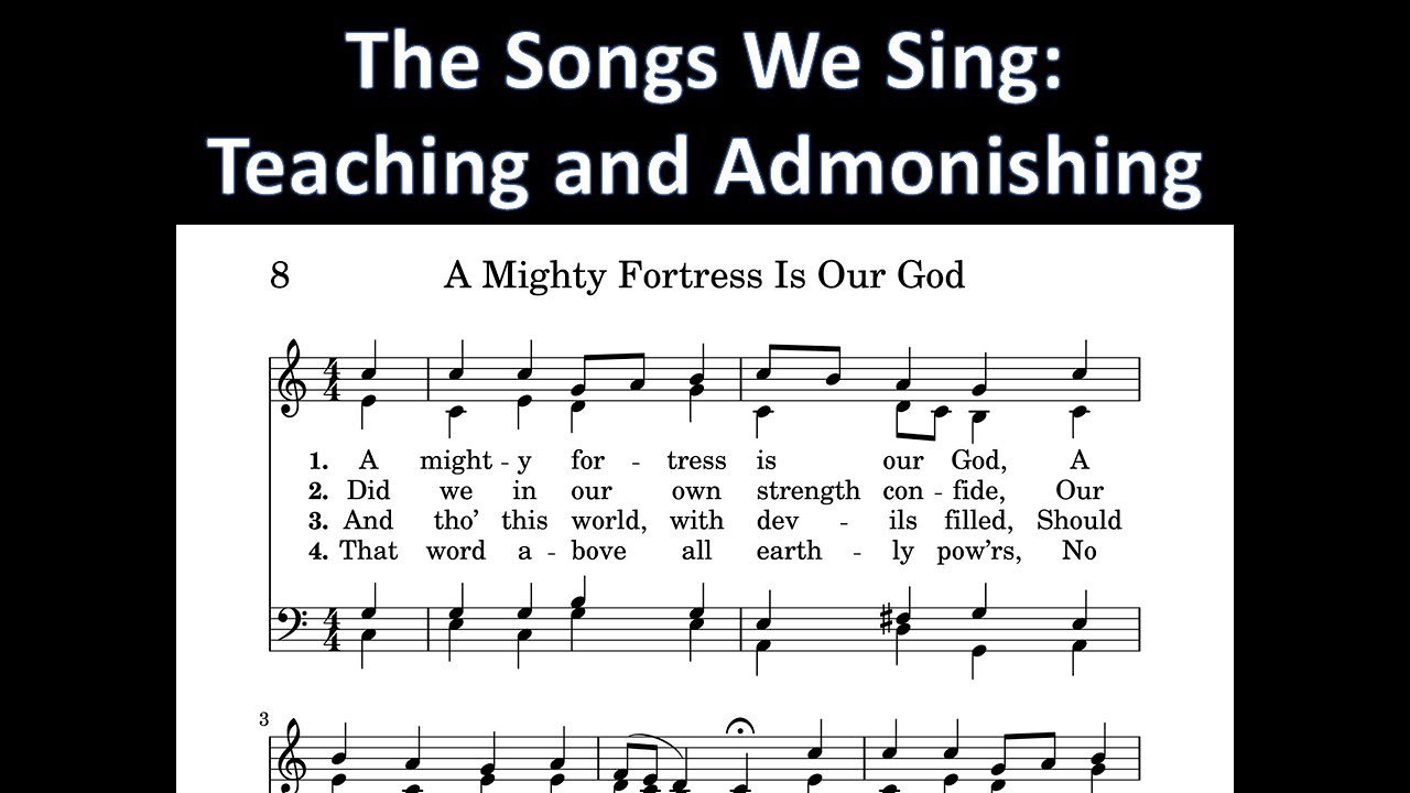 Teaching & Admonishing